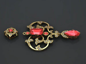 кулон груша 3D Принт Модель