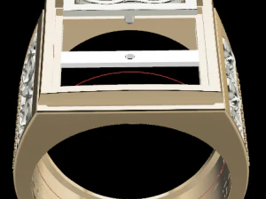men ring 01 3D Print Model