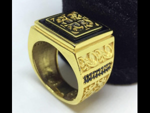 men ring 01 Modelo de Impressão 3D