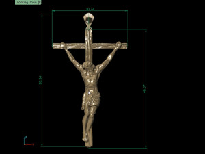 cross pendant 3D प्रिंट मॉडल