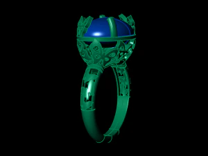 anel de borboleta Modelo de Impressão 3D