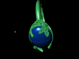 anel de borboleta Modelo de Impressão 3D