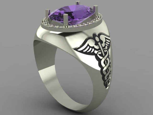 snake ring 3D Print Model .c4d .max .obj .3ds .fbx .stl .blend 