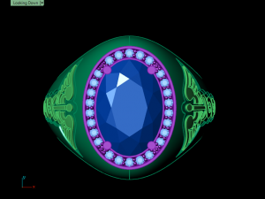 snake ring 3D-printmodel