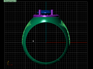 snake ring 3D-printmodel