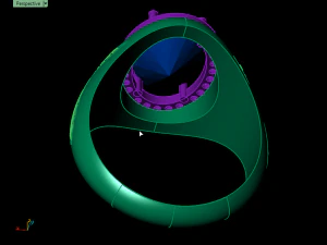 snake ring 3D Print Model