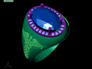 snake ring 3D Print Model