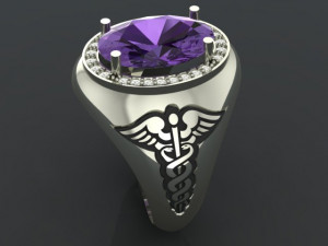 snake ring 3D-printmodel