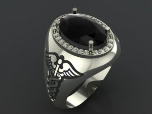 snake ring 3D-printmodel