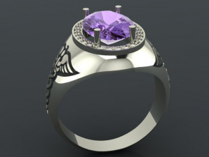 snake ring 3D-printmodel