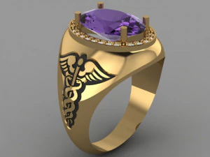 snake ring 3D Print Model