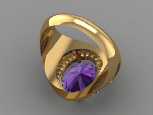 snake ring 3D-printmodel