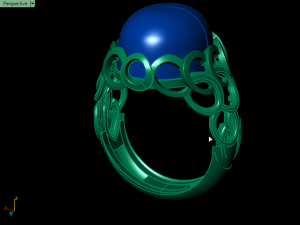 ring aj 3D-printmodel