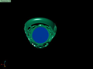 ring aj 3D-printmodel
