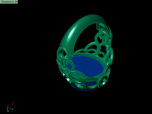 ring aj 3D-printmodel