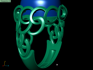 ring aj 3D-printmodel