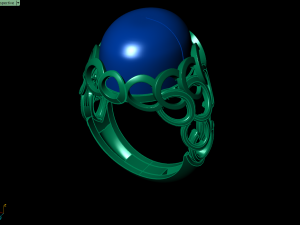 ring aj 3D-printmodel