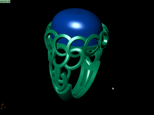 ring aj 3D-printmodel