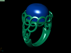ring aj 3D-printmodel