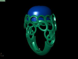 ring aj 3D-printmodel