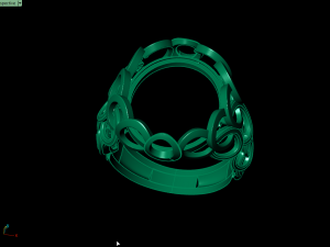 ring aj 3D-printmodel
