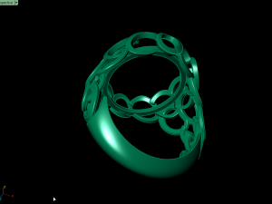 ring aj 3D-printmodel