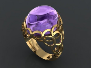 ring aj 3D-printmodel