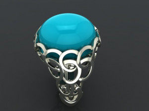 ring aj 3D-printmodel