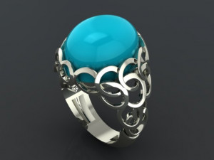 ring aj 3D-printmodel