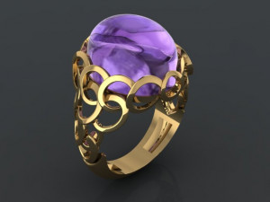 ring aj 3D-printmodel