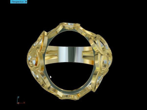 ring aj 3D-printmodel
