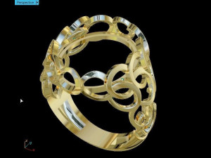 ring aj 3D-printmodel