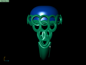 ring aj 3D-printmodel