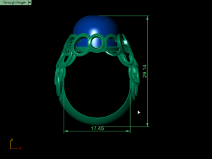 ring aj 3D-printmodel