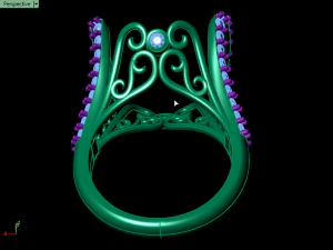 ring 50 3D Print Model