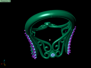 ring 50 3D Print Model