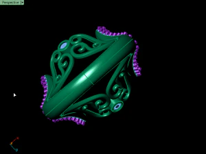 ring 50 3D Print Model