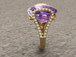 ring 50 3D Print Model