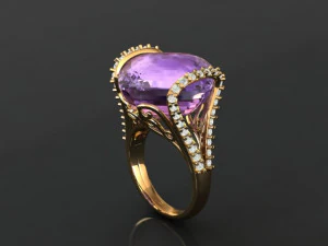 ring 50 3D Print Model