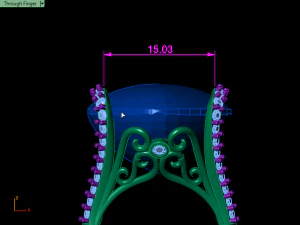 ring 50 3D Print Model