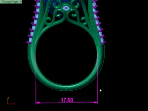 ring 50 3D Print Model