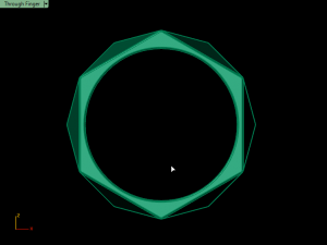 triangle ring 3D Принт Модель