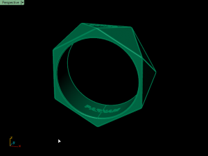 triangle ring 3D Принт Модель