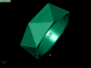 triangle ring 3D Принт Модель