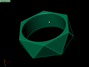 triangle ring 3D Принт Модель