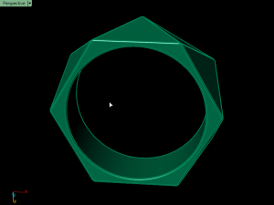 triangle ring 3D Принт Модель