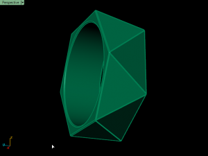triangle ring 3D Принт Модель