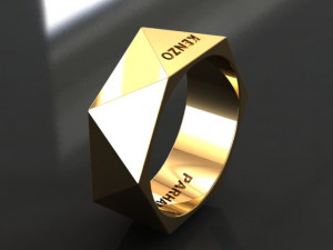 triangle ring 3D Принт Модель