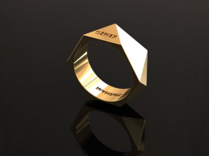 triangle ring 3D Принт Модель