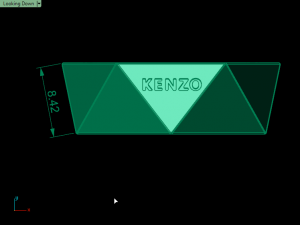 triangle ring 3D Принт Модель